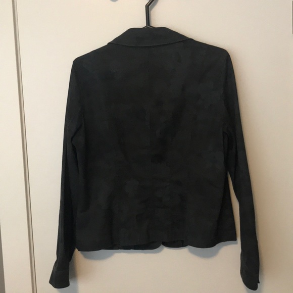 Muted floral pattern, cotton jacket - Picture 4 of 5